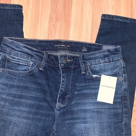 Lucky Brand | Ava Skinny Low Rise Blue Jeans Size 26 - Picture 2 of 9